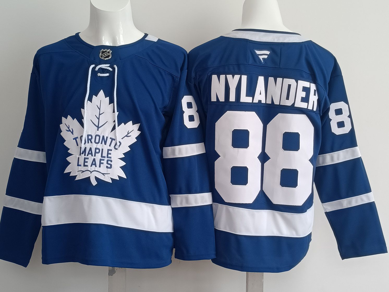 Men Toronto Maple Leafs 88 Nylander Blue 2025 Fanatics Home Premium NHL Jersey